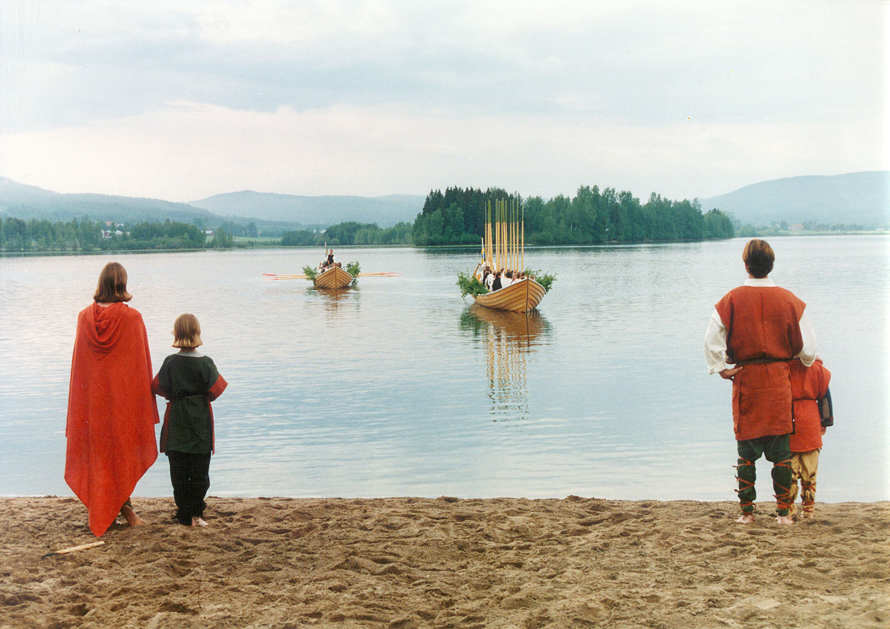 1995 - Invigningsrodd till Fagernäs